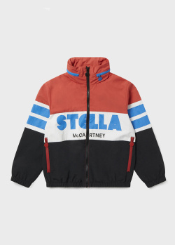 Куртка с логотипом Stella McCartney для мальчиков, фото